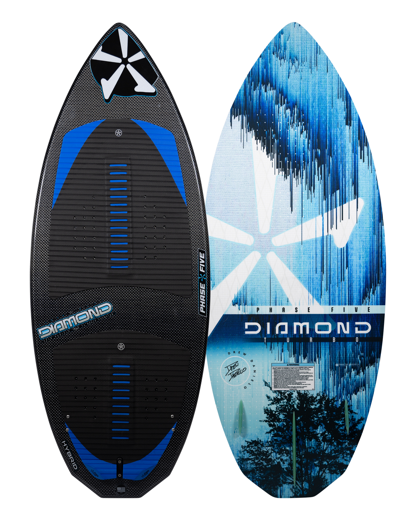 Diamond Turbo Wake Surf Skim Board (2026)