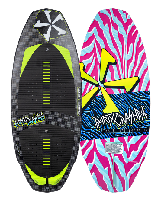 Party Crasher Wake Surf Skim Board (2026)