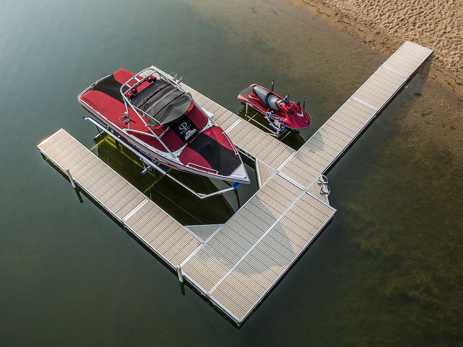 Lift and dock installation in Sylvan Lake and surrounding area. We carry Shoremaster waterfront systems and lifts. Contact us for dock installs or removal.