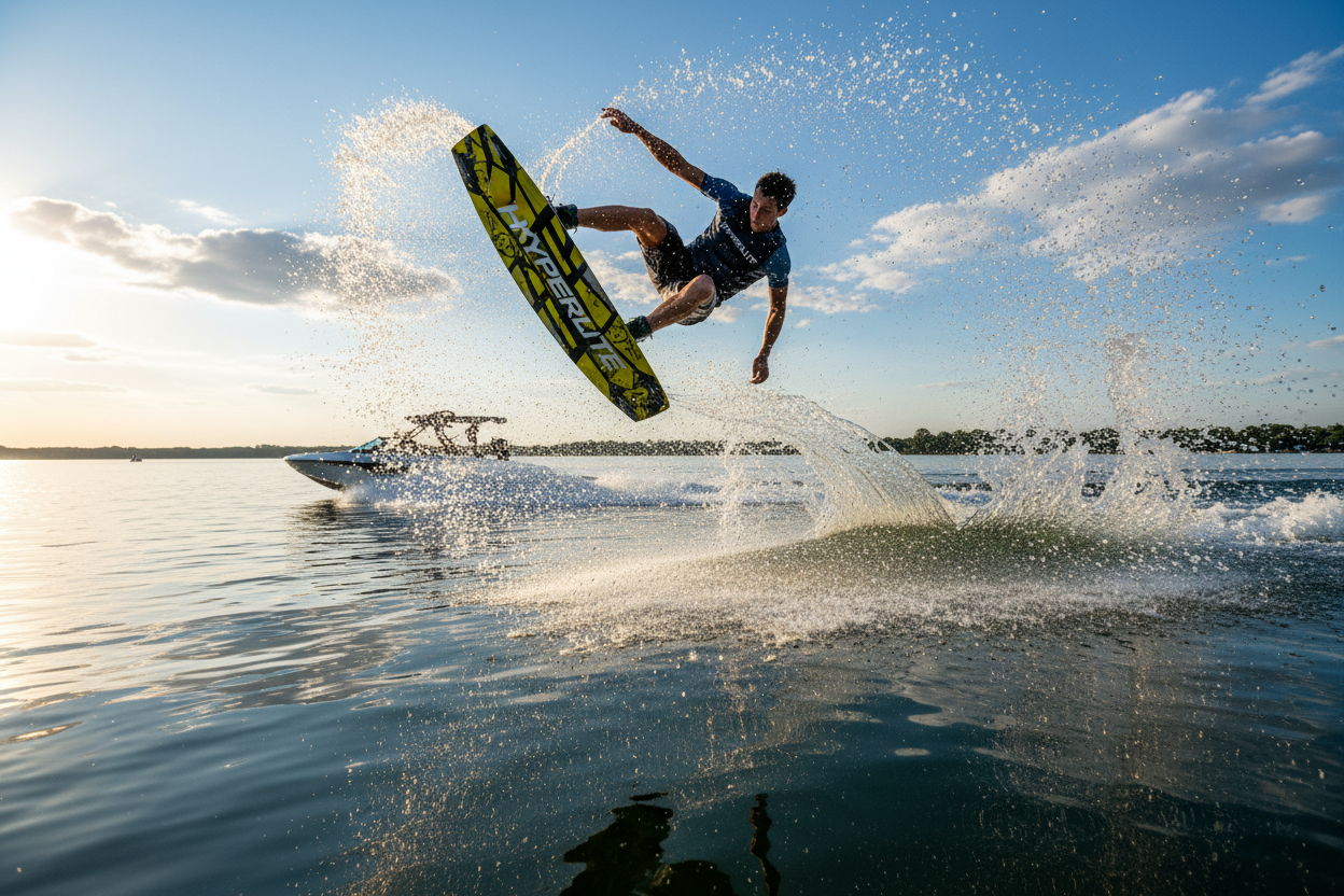 Wakeboard and Boots