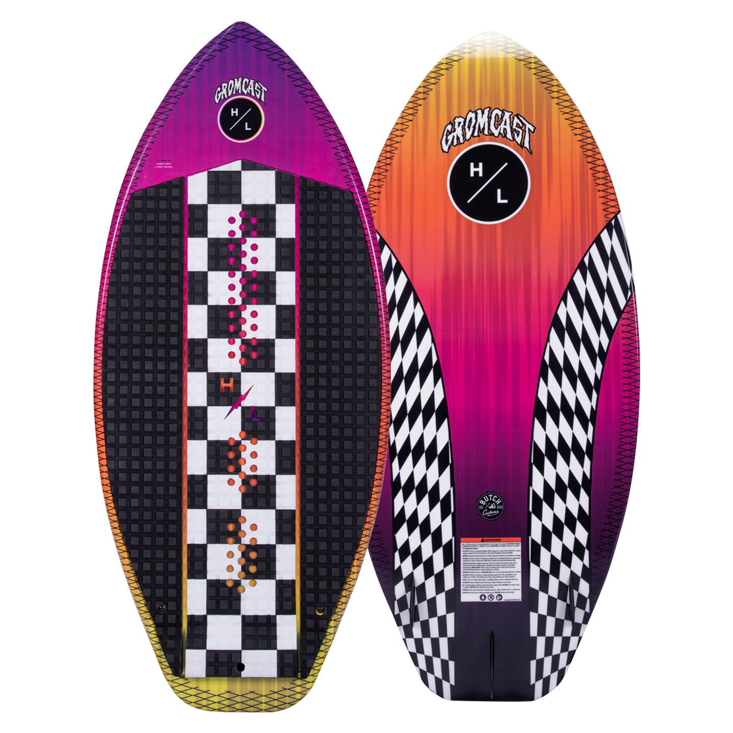 Gromcast Wake Surf Skim Board (2026)